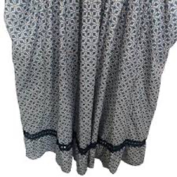 (A8) Bloomchic Bandana Dolman Sleeve Pockets Lace Ruffle Trim Dress, Sz 12, NWT - Picture 14 of 15